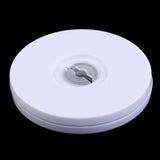 Maxbell Plastic Turntable Plate Rotating Disc Base Turn Table Display Props for Watches Phone Jewelry Dia:3'' White