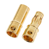 Maxbell 30 Pairs 3.5mm Gold-plated Banana Plug Connector DIY RC Battery ESC Motor