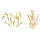 Maxbell 10 Pairs 2.0mm Gold-plated Banana Plug Connector DIY RC Battery ESC Motor