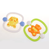 Maxbell 3pcs Baby Infant Handbell Rattle Cartoon Bear Animal Hand Shaking Bell Development Bed Stroller Sound Toys Gifts