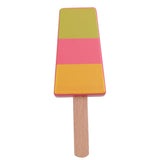 Maxbell Wooden Mini Colorful Popsicle Pretend Play Food Toy for Kids Toddlers (1 piece)