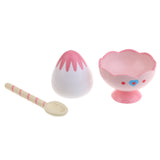 Maxbell Wooden Mini Strawberry Sundae Pretend Play Food Toy for Kids Toddlers (1 piece)