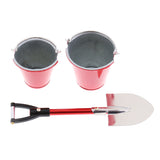 Maxbell RC Crawler 1:10 Bucket Shovel Tools Decor for CC01 Axial SCX10 RC4WD Traxxas