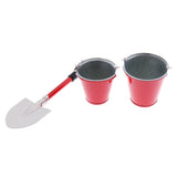 Maxbell RC Crawler 1:10 Bucket Shovel Tools Decor for CC01 Axial SCX10 RC4WD Traxxas