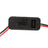 Maxbell Durable Plastic XT60 Connector High Current Battery Switch with 7.87inch Wire