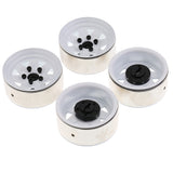 Maxbell 4pcs 1.9'' RC Crawler 1/10 Wheel Rim Hub for Axial SCX10 CC01 D90 RC4WD RCRUN White