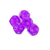 Maxbell NEW Multi-Sided Dice 5pcs/set TRPG Dungeons & Dragons D12 Play Games Purple