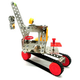 Maxbell Assembly Metal Crane Model Toy Building Puzzles Kids Intelligence Toy LX014