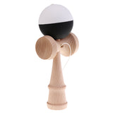 Maxbell Wooden Ball Tribute Kendama Kids Skill Stick Cup Ball Educational Toy Gift Black White