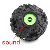 Maxbell Silicone Fantastic Dog Puppy Duck Quack Sound Food Ball Interactive Play Fun Toy Pet Supplies Black