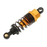 Maxbell 4 Pieces 1/10 RC Car Buggy Rear+Front Shock Absorber 102004 for 94101 94102 94103 94122 94123 Yellow