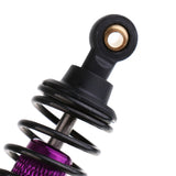 Maxbell 4 Pieces 1/10 RC Car Buggy Rear+Front Shock Absorber 102004 for 94101 94102 94103 94122 94123 Purple