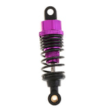 Maxbell 4 Pieces 1/10 RC Car Buggy Rear+Front Shock Absorber 102004 for 94101 94102 94103 94122 94123 Purple