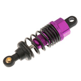 Maxbell 4 Pieces 1/10 RC Car Buggy Rear+Front Shock Absorber 102004 for 94101 94102 94103 94122 94123 Purple