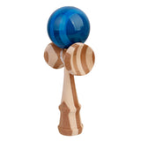 Maxbell Blue Paint Bamboo Kendama Toy Kid Learning Cup Ball String Stick Sport Game