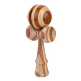 Maxbell Natural Bamboo Kendama Toy Kids Learning Cup Ball String Stick Sport Game