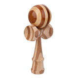 Maxbell Natural Bamboo Kendama Toy Kids Learning Cup Ball String Stick Sport Game