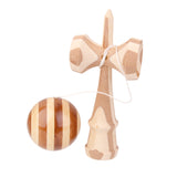 Maxbell Natural Bamboo Kendama Toy Kids Learning Cup Ball String Stick Sport Game