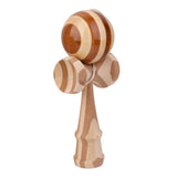 Maxbell Natural Bamboo Kendama Toy Kids Learning Cup Ball String Stick Sport Game