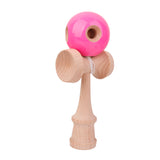 Maxbell Wooden Kendama Toys with Extra String- Pink