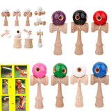 Maxbell Wooden Kendama Toys with Extra String- Pink