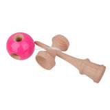 Maxbell Wooden Kendama Toys with Extra String- Pink