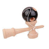 Maxbell Woode Kendama Toys with Extra String- Black