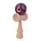 Maxbell Wooden Kendama Toys with Extra String- Purple