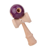 Maxbell Wooden Kendama Toys with Extra String- Purple