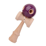 Maxbell Wooden Kendama Toys with Extra String- Purple