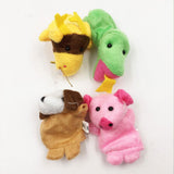 Maxbell 12Pcs Chinese Zodiac Finger Puppets Doll Baby Story Telling Props Educational Teaching Aids Cartoon Animal Toy