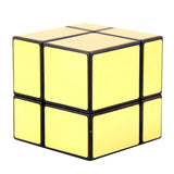 Maxbell Cool Gold Mirror Magic Cube Professional Smooth Speed Cube for Kids Adults