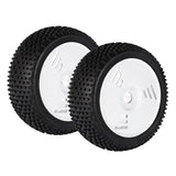 Maxbell 2 Pieces 1:8 RC Truggy Off-Road Car Tyre Wheel Rim for HONGNOR VP-PRO ZDRacing HPI Refit Parts
