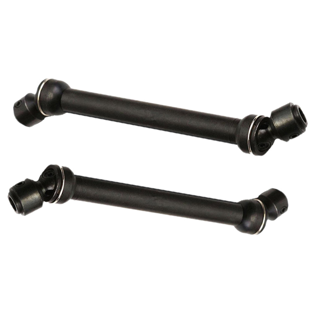 Maxbell 2 Pieces Black Stainless Steel Drive Shaft Drive Axle 105-150mm for RC Crawlers 1/10 D90 SCX10