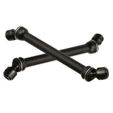 Maxbell 2 Pieces Black Stainless Steel Drive Shaft Drive Axle 105-150mm for RC Crawlers 1/10 D90 SCX10