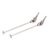 Maxbell 2 pieces 106015 Upgrade Drive Shafts Joint for HSP Redcat 1/10 RC Car Truck Silver