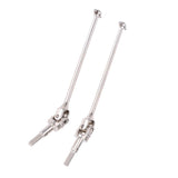 Maxbell 2 pieces 106015 Upgrade Drive Shafts Joint for HSP Redcat 1/10 RC Car Truck Silver