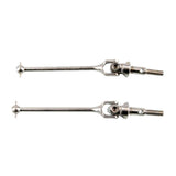 Maxbell 2 pieces 102015 Upgrade Drive Shafts Joint for HSP Redcat 1/10 RC Car Truck Silver