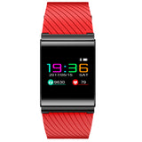 Maxbell Fitness Tracker Device IP67 Waterproof Long-lasting Smart Watch Bracelet Red