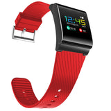 Maxbell Fitness Tracker Device IP67 Waterproof Long-lasting Smart Watch Bracelet Red