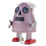 Maxbell Retro Wind Up Walking Egg Alien Robot Clockwork Tin Toy Collectible Gift