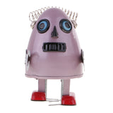 Maxbell Retro Wind Up Walking Egg Alien Robot Clockwork Tin Toy Collectible Gift