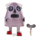 Maxbell Retro Wind Up Walking Egg Alien Robot Clockwork Tin Toy Collectible Gift