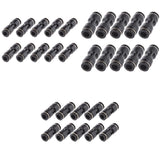 Maxbell 30 Pieces 6mm 8mm 10mm Straight Air Line Quick Fittings Pneumatic Connector