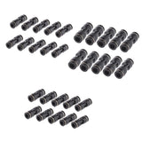 Maxbell 30 Pieces 6mm 8mm 10mm Straight Air Line Quick Fittings Pneumatic Connector