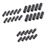 Maxbell 30 Pieces 6mm 8mm 10mm Straight Air Line Quick Fittings Pneumatic Connector