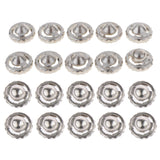 Maxbell 20Pcs Spinning Top Metal Performance Spare Parts Gyro Tips Parts Character Toys 1.5cm Diameter