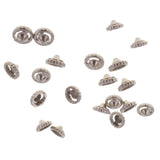 Maxbell 20Pcs Spinning Top Metal Performance Spare Parts Gyro Tips Parts Character Toys 1.5cm Diameter