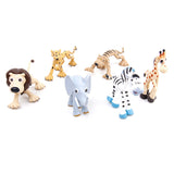 Maxbell Set Of 6PCS Realistic Plastic Forest Animal Model Figurine Toy Kids Children Collectibles Gift