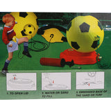 Maxbell Set of 4 pieces Training Balls Inflatable Soccer Beach Ball Football Sport Game Toy Training kicking Skill